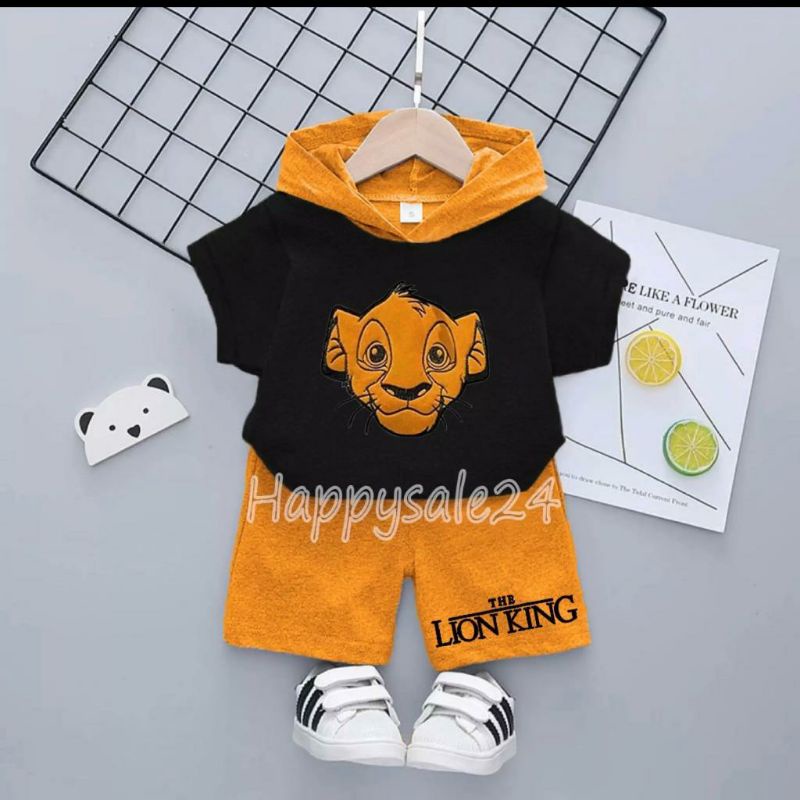 HOODIE ANAK TERBARU/SETELAN SIMBA PILIH WARNA