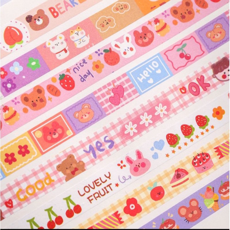 

WashiTape Cute diary scrapbook|Jealypeach