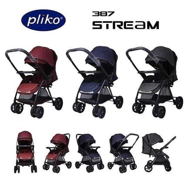 Pliko stream 387 stroller 2 arah