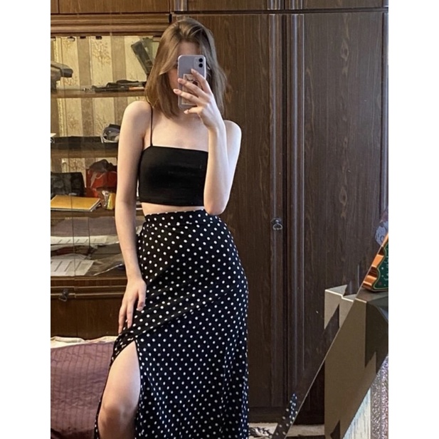 SKOUTWEAR | Lilyana Polka Skirt (Petite Size to Plus Size)