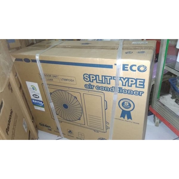 Outdoor AC Teco 1 PK LT09FCID1 BRSH27