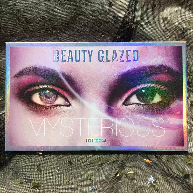 Beauty Glazed MYSTERIOUS Eyeshadow Palette Beauty Glazed Eyeshadow Matte Eyeshadow Glitter Pallete