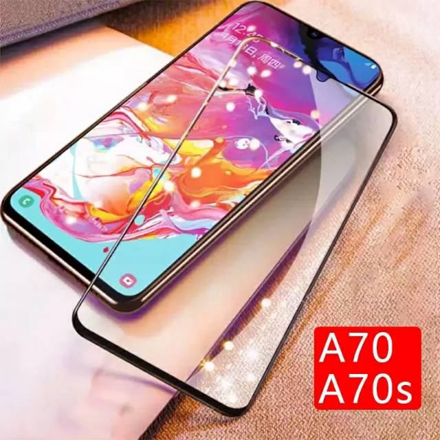 PROMO Tempered Glass SAMSUNG Galaxy A70, A70s, M10, M20 Tempered Glas FUL COVER Anti Gores Kaca