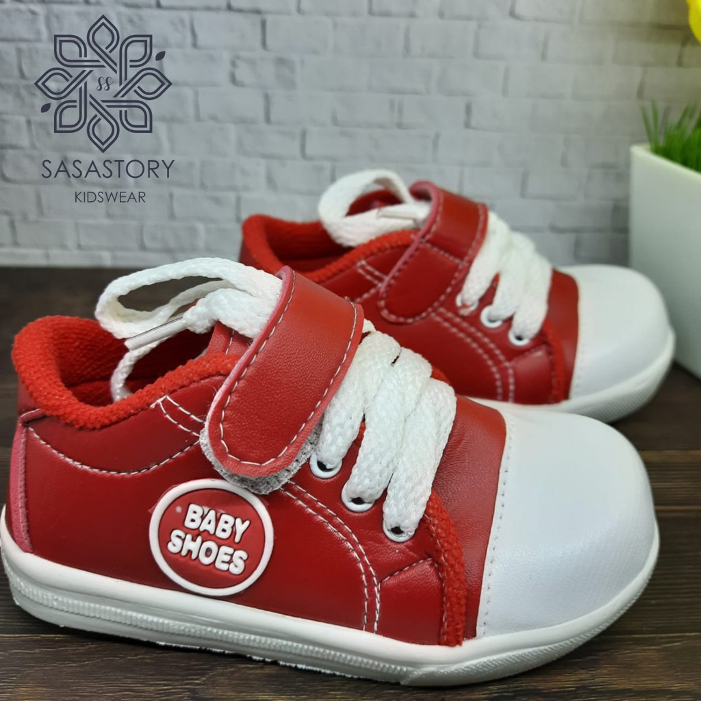 Sasastory Sepatu Anak Perempuan Sepatu Anak Laki Laki Sepatu Sneaker Anak Laki Laki Sepatu Sneaker Anak Perempuan Sepatu Tali Anak Sepatu Olah Raga Anak Sepatu Sport Anak FA04