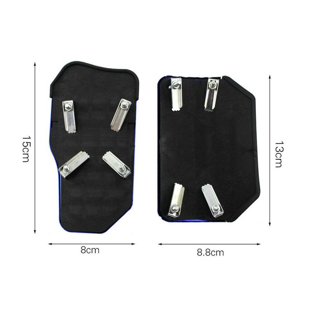 Populer 2pcs Pedal Mobil Baru Rem Gas Clutch Foot Pedal Pad Cover Penutup Transmisi Otomatis Non-slip