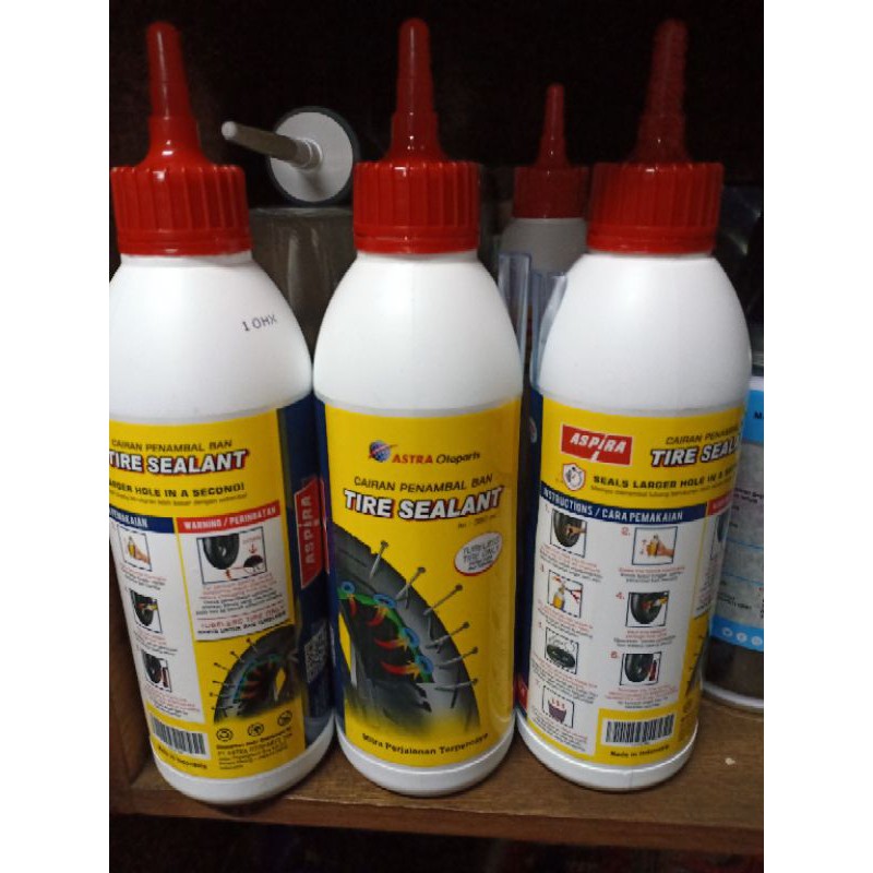 Cairan ban cairan anti bocor ban motor dan mobil 300ml