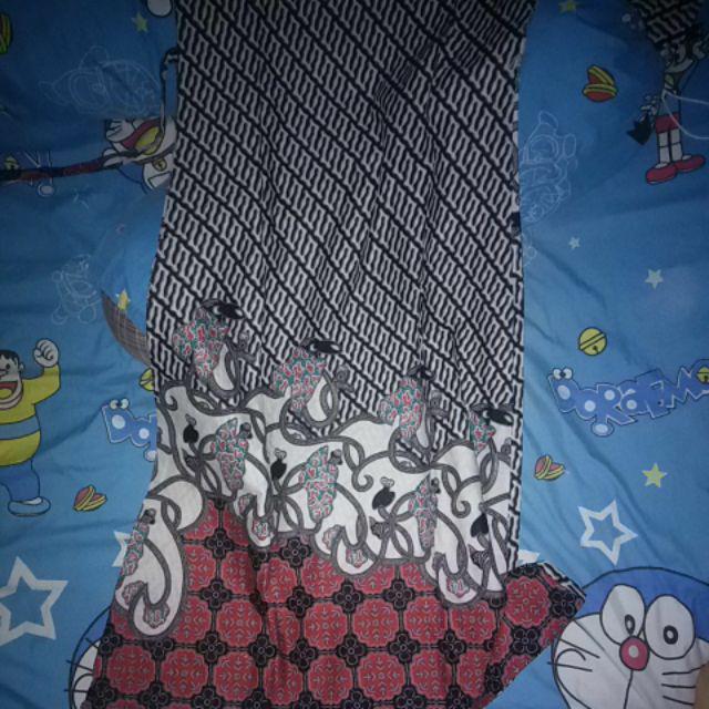 Baju Batik Couple Keluarga Motif Pager Bumi Magenta Seragam Gamis Busui Terbaru