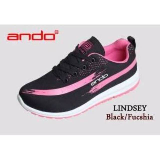 Sepatu Ando Lindsey / Sepatu sport Olahraga lari gym wanita