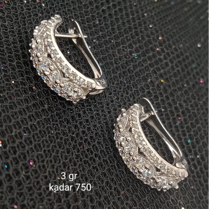 Anting Emas 17K -  3 gr Kadar 750 - 1278