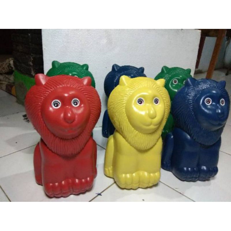 Celengan Jumbo Celengan Plastik Singa Celengan Karakter Macan Celengan Souvenir