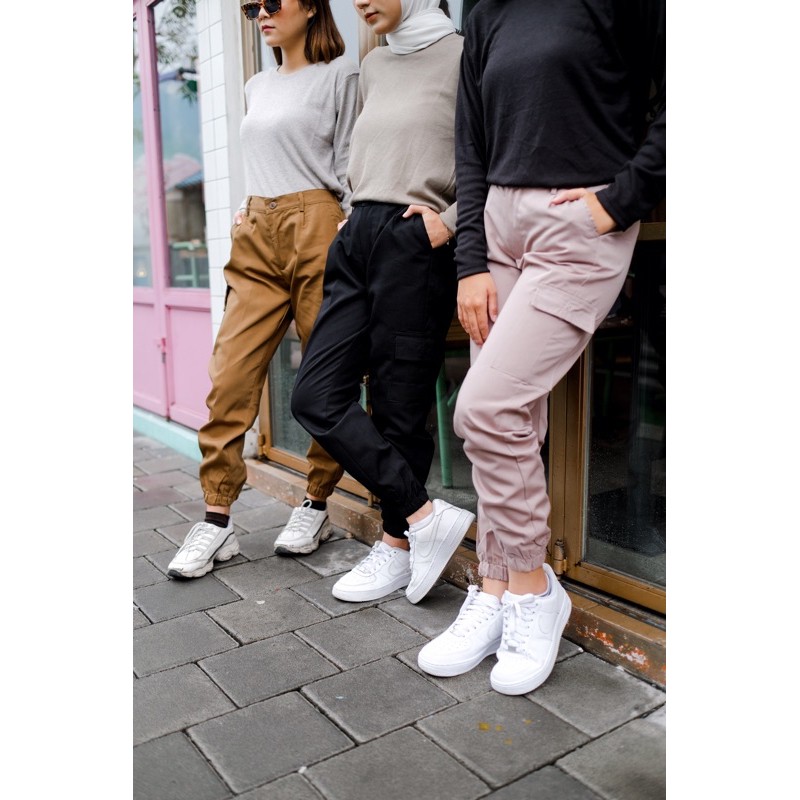 Baggy Pants Joger Wanita / BAGGY PANT CARGO / Baggy Pant Wanita Kekinian