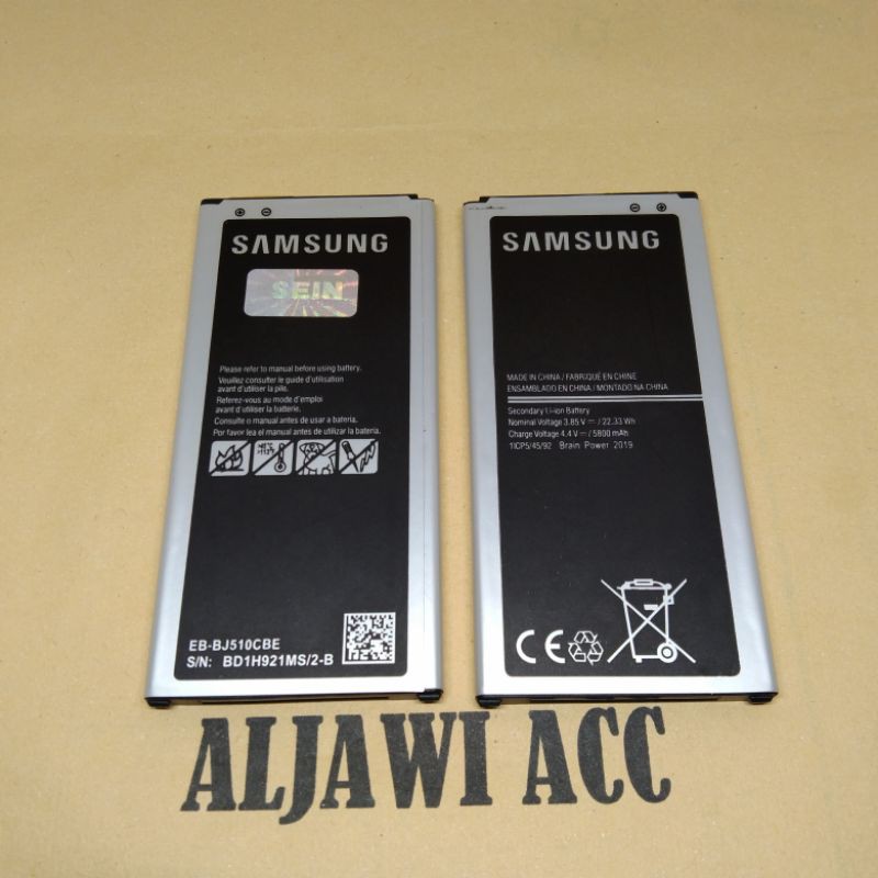 Baterai Batre Batere Battery Samsung J5 2016/J510 EB-BJ510CBC Original Battery Hp