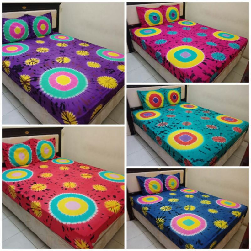 Sprei Batik pelangi