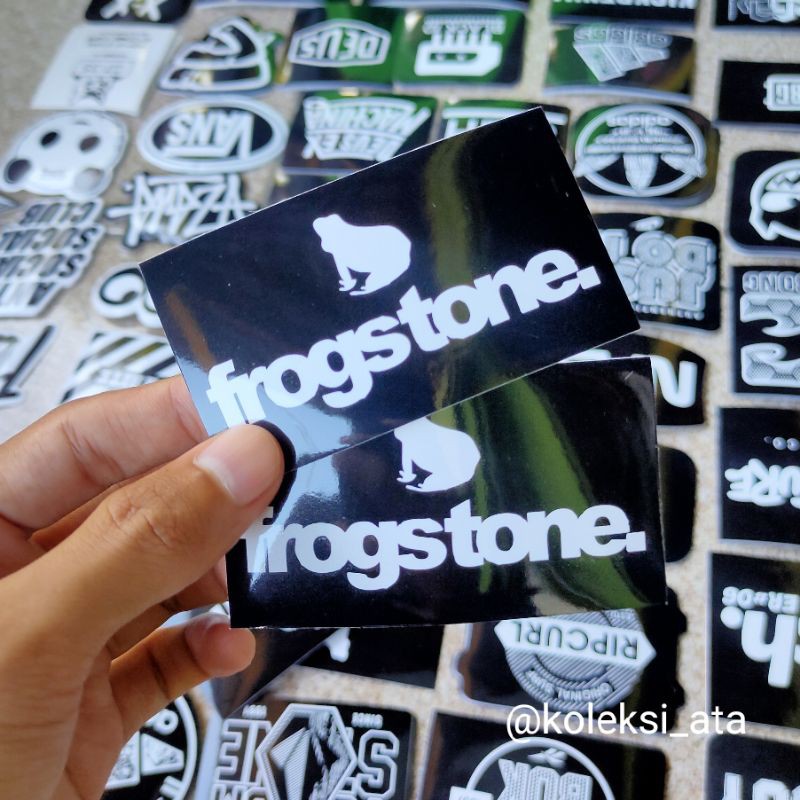 FROGSTONE DISTRO STIKER