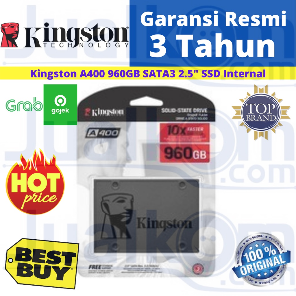 Kingston A400 960GB SATA3 2.5&quot; SSD Internal