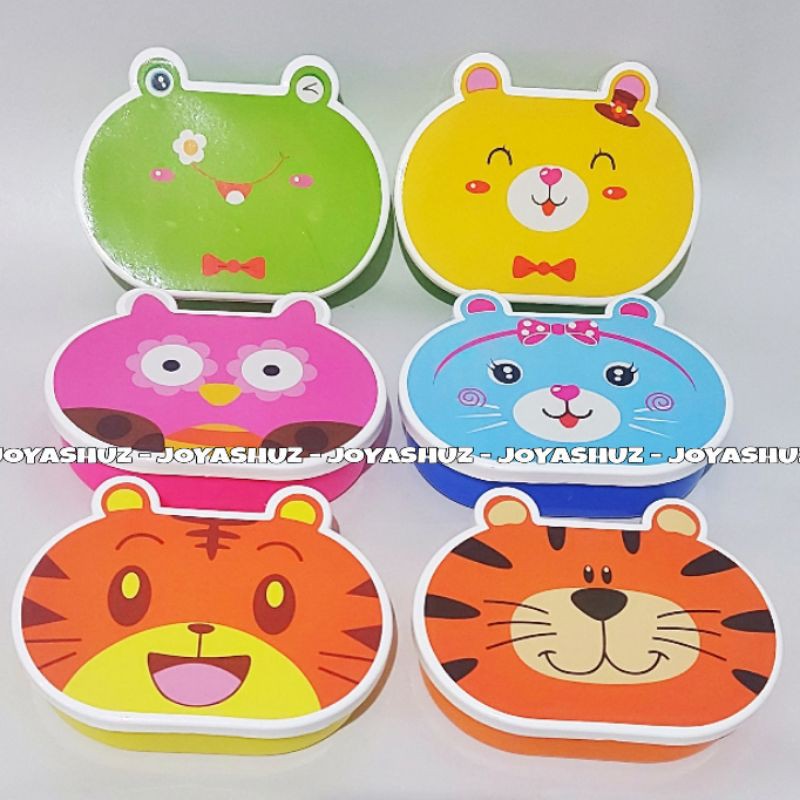 Lunch Box - Tempat Bekal Anak - Misting Karakter - Wadah Makan - Kotak Makan Anak - Souvenir Ultah