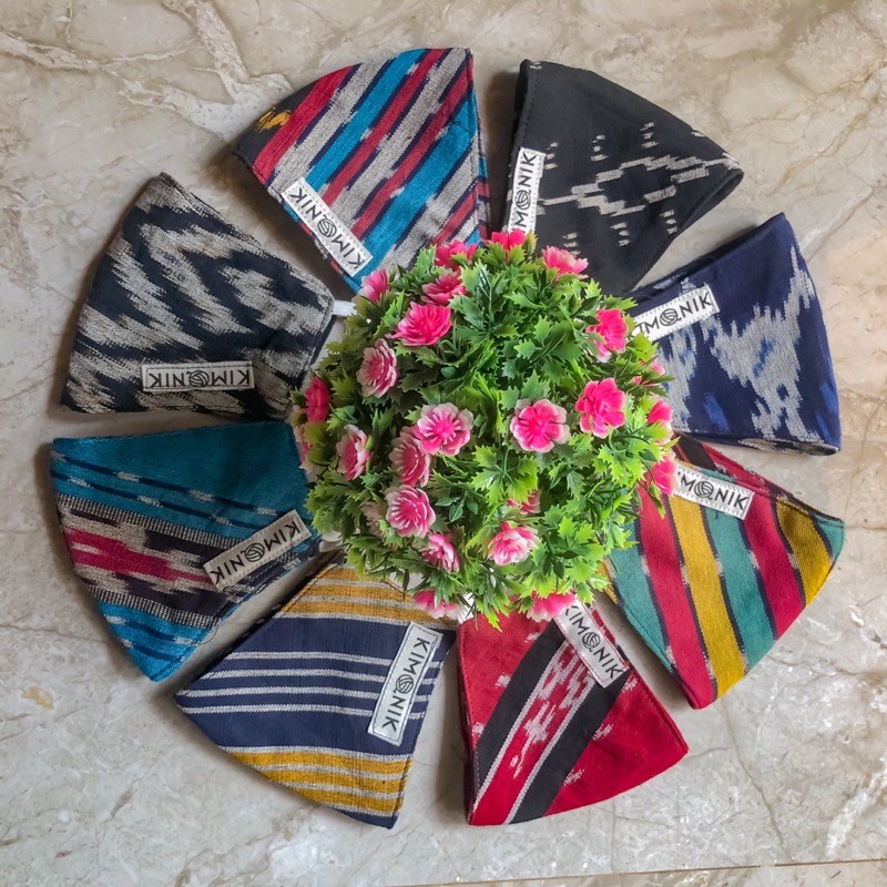 KIMONIK (MASKER TENUN HEADLOOP / HIJAB)