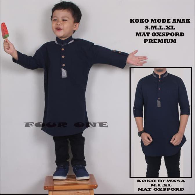 kurta Pakistan/koko Pakistan couple ayah dan anak - ,