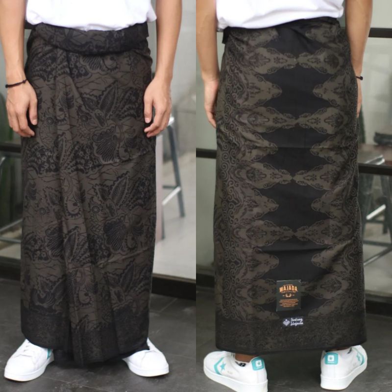 Sarung Batik Wajada Sarung Batik Cap Sarung Bahan Katun Sarung Mahda Sarung Santri Laki Laki Dewasa