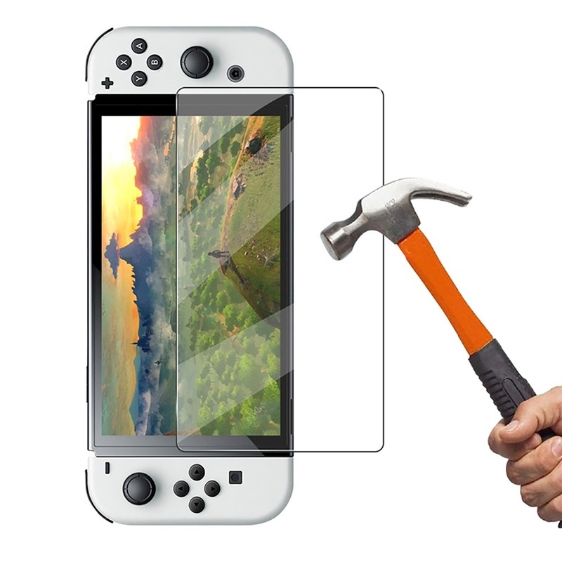 Tempered Glass HD Scratch-proof Protector Film for  Switch OLED Screen Accessories