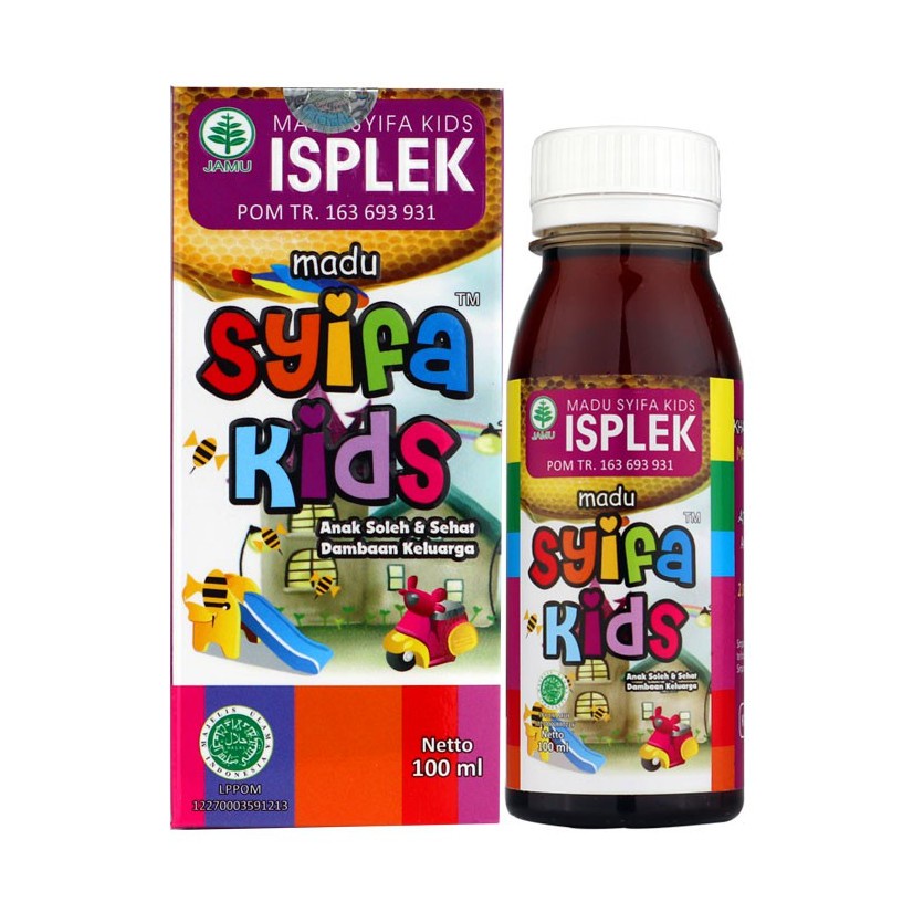 

Madu Anak Syifa Kids Isplek Herbal Murni Alami Membantu Mengobati Ispa dan Flek Paru