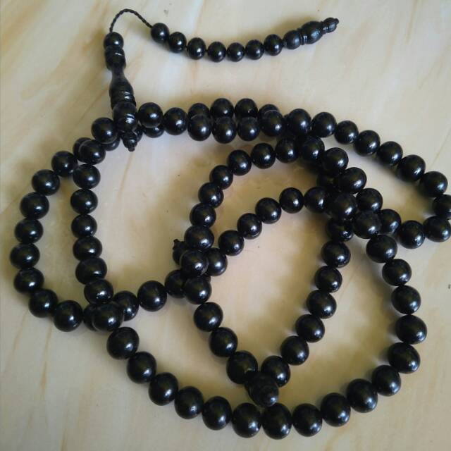 Tasbih galih kelor hitam