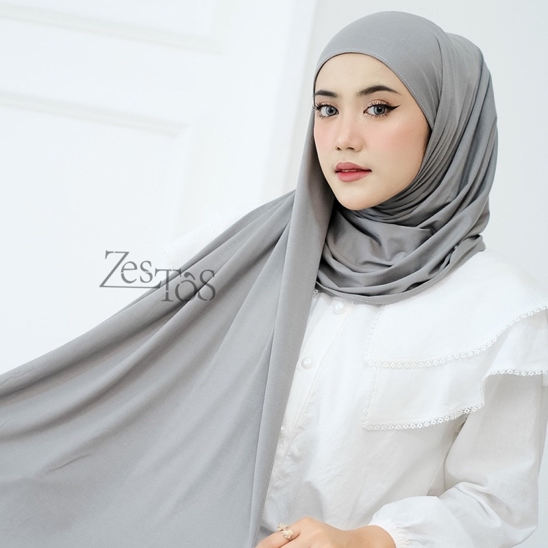 PASHMINA KAOS INSTANT (PLUS INNER BANDANA)