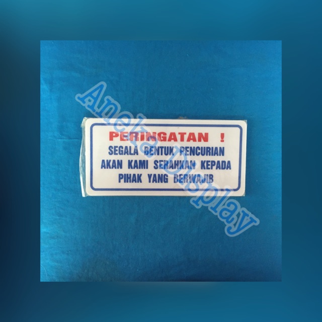 

Papan Tempel Peringatan