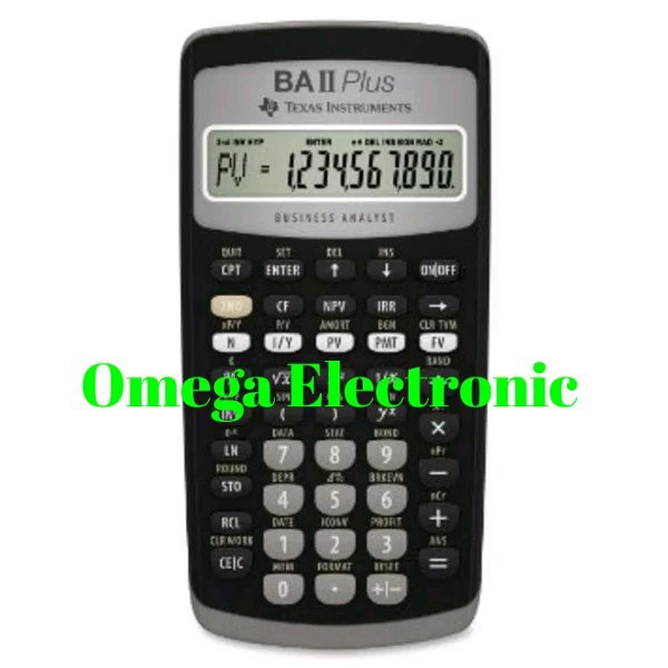 

Texas Instruments BA II Plus Financial Calculator Sekolah Kuliah