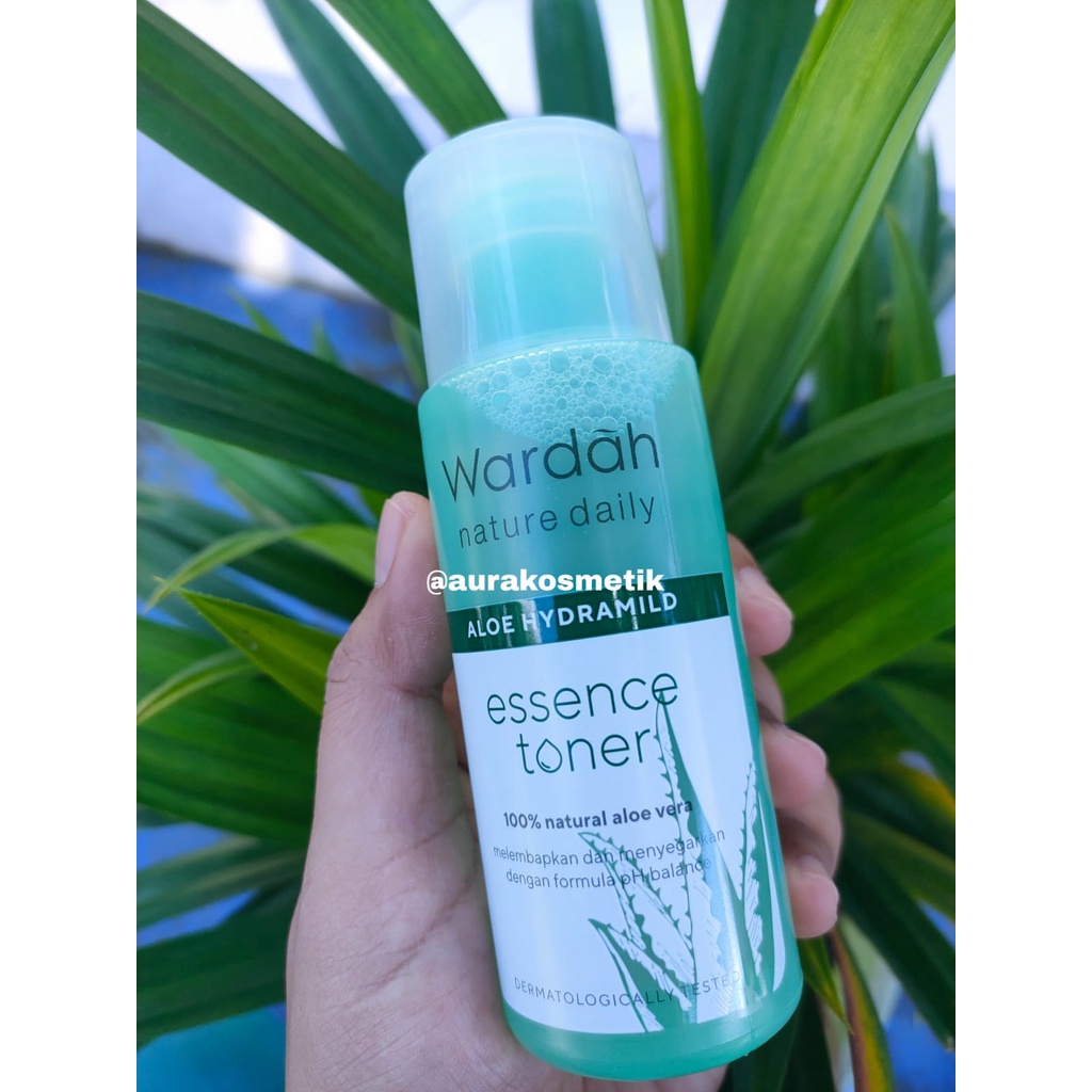 ❤️GROSIR❤️ Wardah Nature Daily Aloe Hydramild Essence Toner 100ml