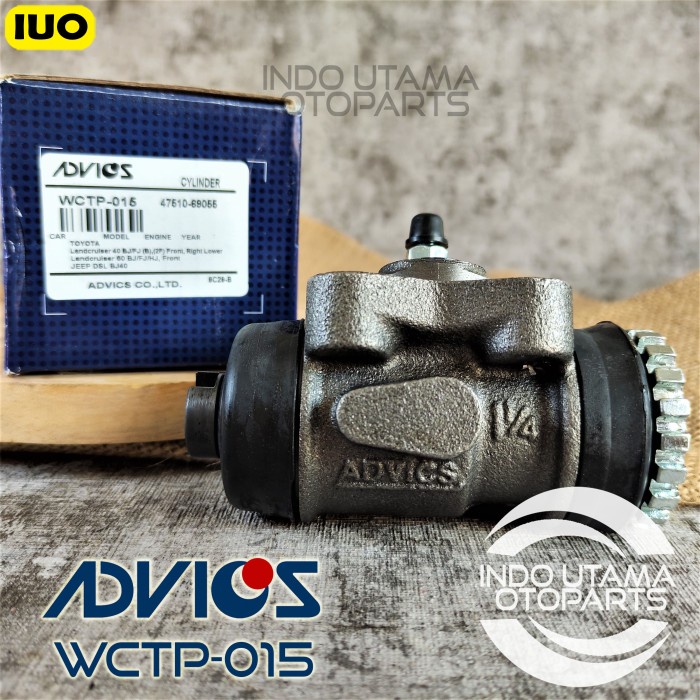 Wheel Cylinder Jeep Diesel 2F BJ40 Blok Master Rem ADVICS WCTP 015