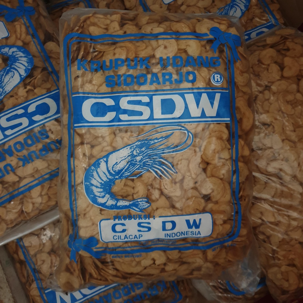 

[Bal] Kerupuk Mentah Udang Sidoarjo CSDW Mede 5 kg - CSDWM