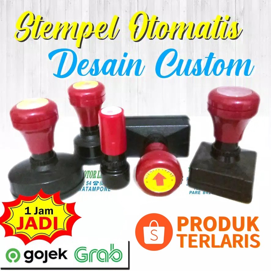 

Stempel Praktis | Stempel Otomatis | Desain Custom | Free Tambah Warna