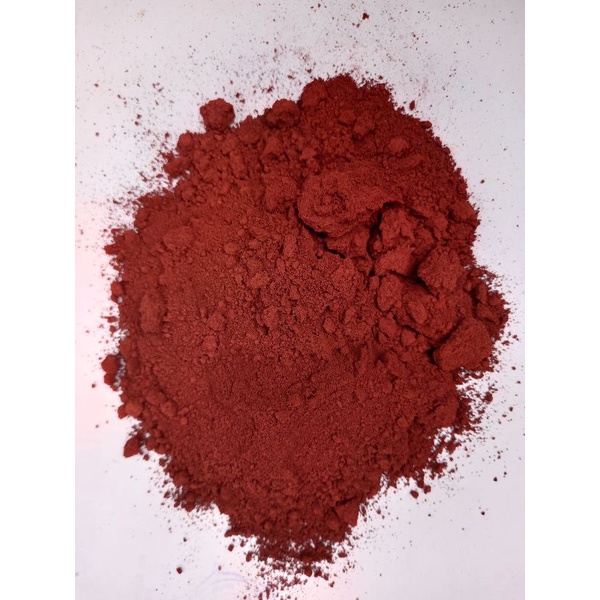 Pigmen Warna Merah Iron oxide powder