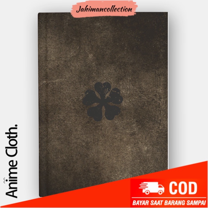 

✨ BISA COD ✨ Buku Grimoire Black Clover Anime Custom Buddybooks Jurnal Planner - Size A6