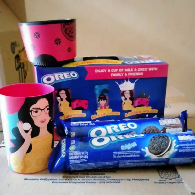 

Orea biskuit free gelas cantik