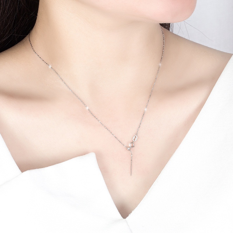 Kalung Rantai 925 Sterling Silver Lapis Emas 18K Ukuran 20 Inch