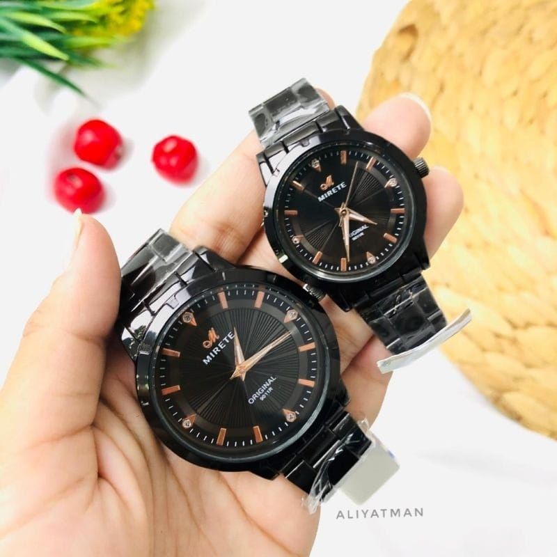 JAM TANGAN PRI WANITA COUPLE MIRETE ORIGINAL WATER RESISTEN