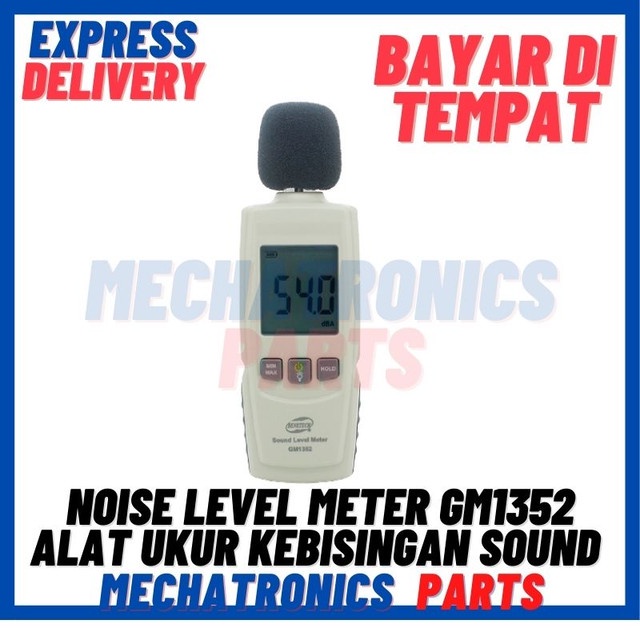 [MET-9018] NOISE LEVEL METER GM1352 ALAT UKUR KEBISINGAN SOUND DECIBEL DB DESIBEL