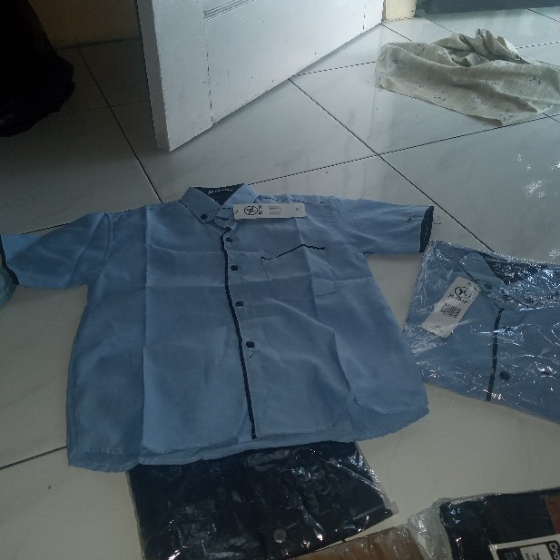 Batik Pria Lengan Pendek Hem Batik Srikaha
