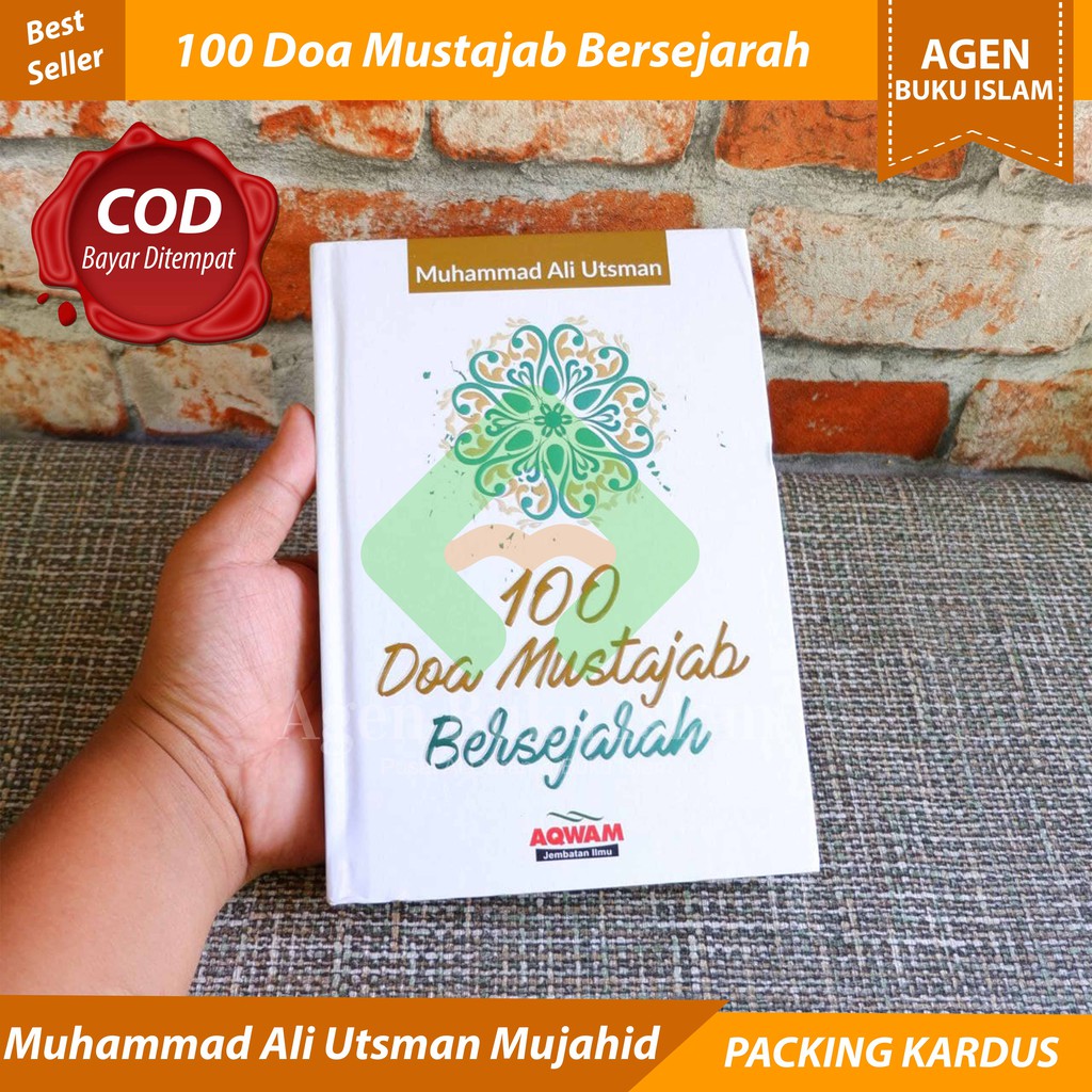 Jual Buku Islam 100 Doa Mustajab Bersejarah - Aqwam - 100% ORIGINAL ...