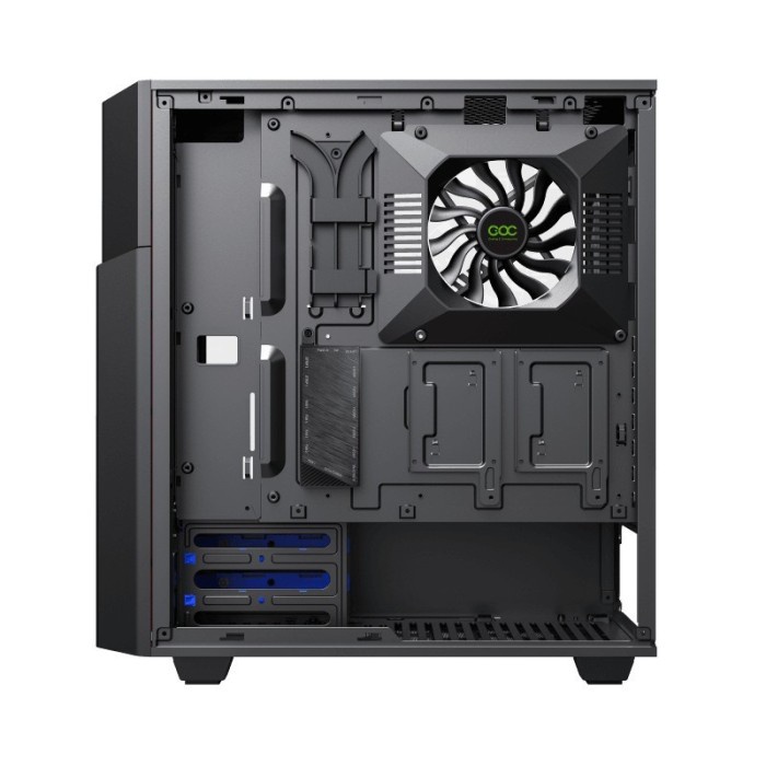 PC Case Gamemax Contac COC Black Grey E-ATX Tempered Glass