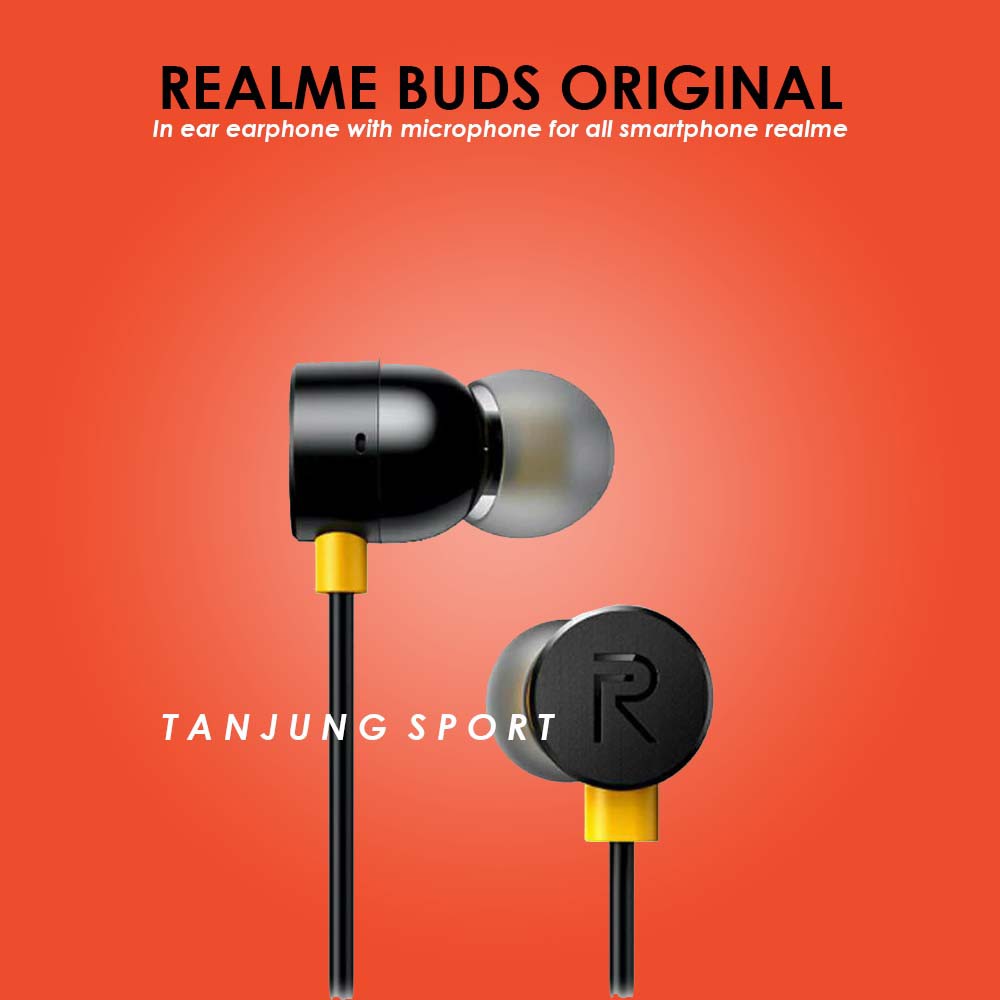 Headset Realme Buds in Ear MA10 Original