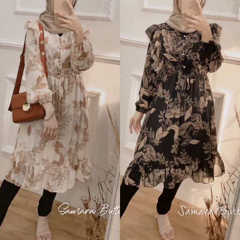 Samara Button Tunik Rayon