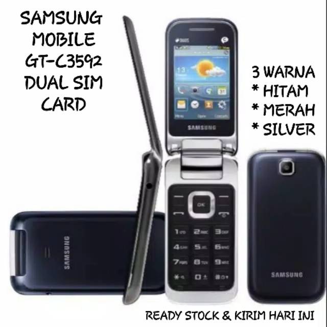 Samsung C3592 Dual Sim Garansi Samsung Lipat Flip Samsung Jadul Murah Hp Jadul Murah Handphone Jadul Shopee Indonesia