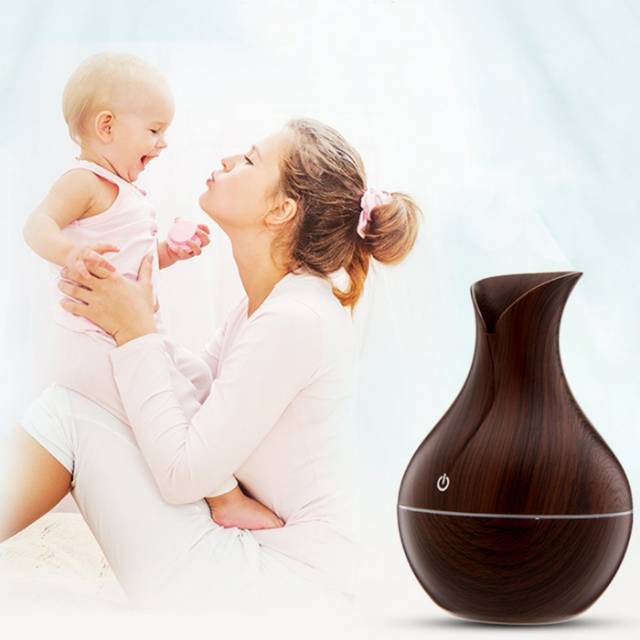 Humidifier Flower Ultrasonic Aroma Essential Oil Diffuser 130 ml