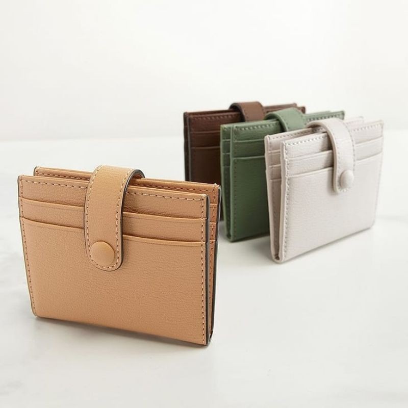 7.7 SALE | CK Snap Button Card Holder