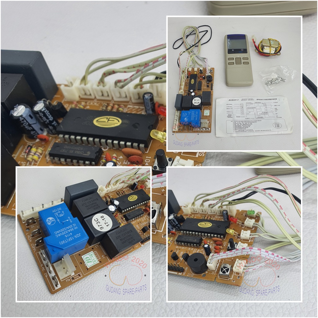 PCB AC MULTI UNIVERSAL NASIONAL | MODUL AC SPLIT 0.5PK S/D 2.5PK MULTI FUNGSI VOLT AC 220V