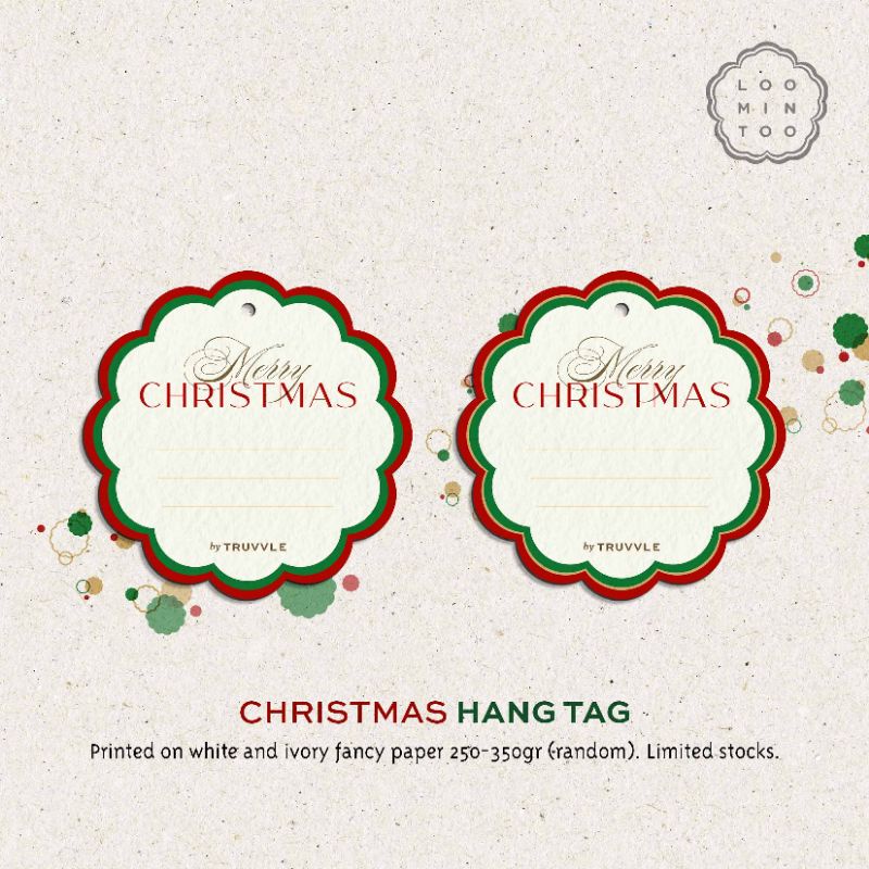

Hang Tag Ucapan Natal • Christmas & New Year Tag