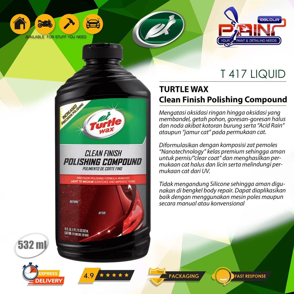 Turtle Wax PREMIUM POLISHING COMPOUND 532 mL